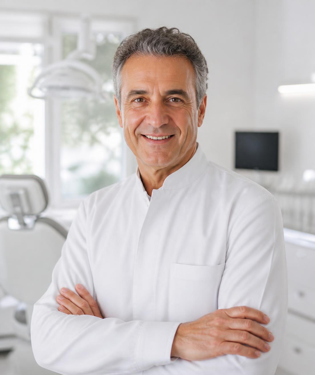 Il Dr. Bruno Mercinelli, odontoiatra a Taranto