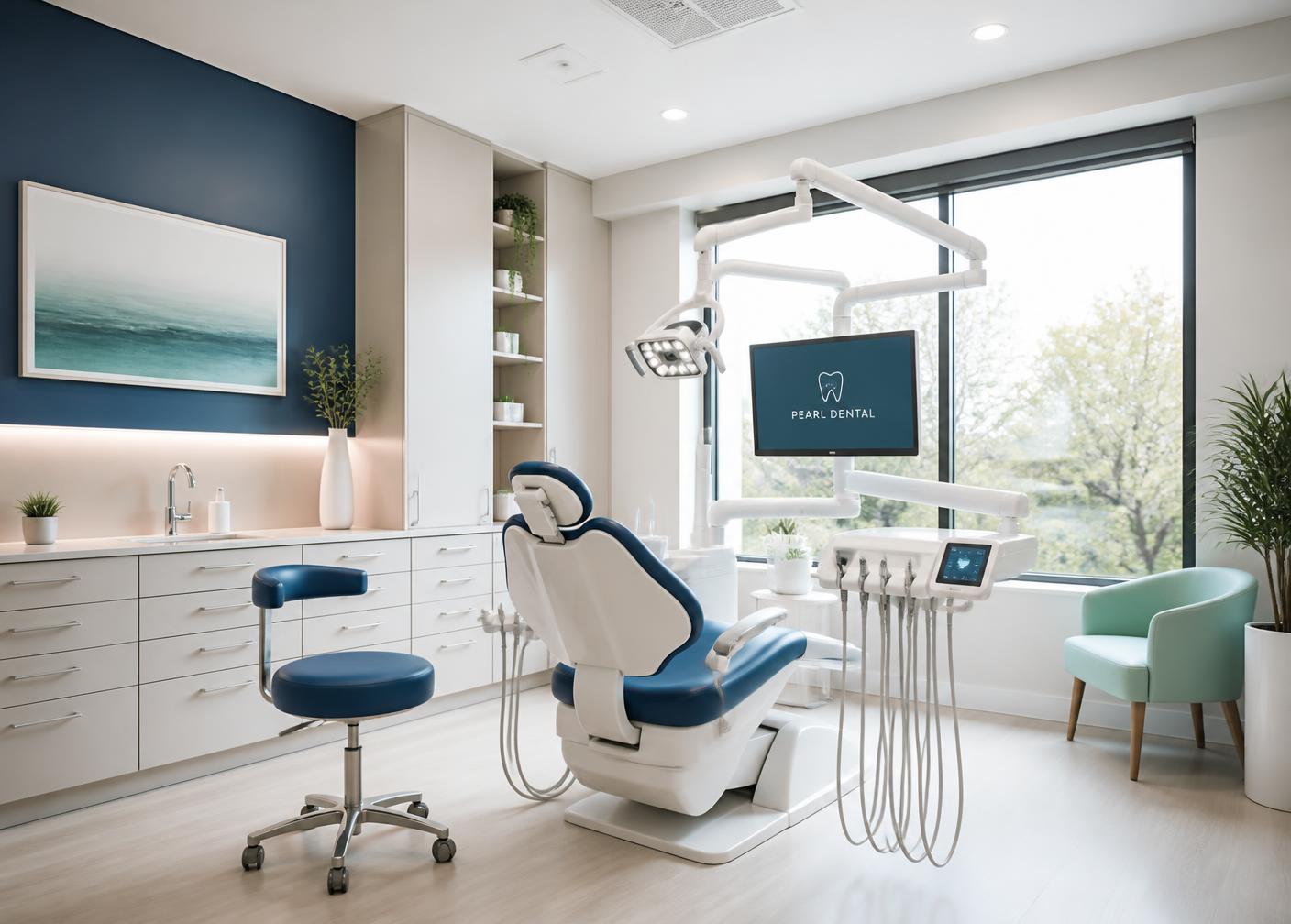 Interno dello studio dentistico Dental Wellness a Taranto